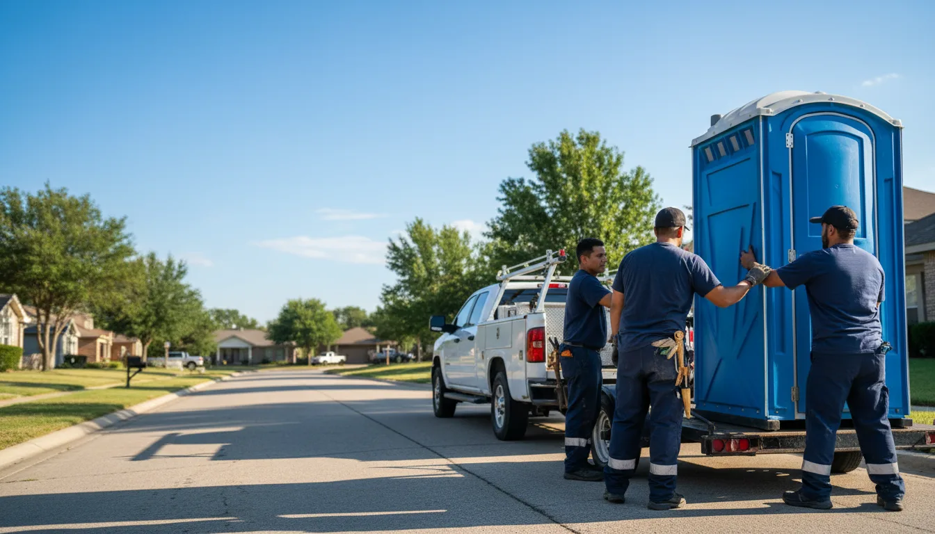 Portable Toilet Rental in Delhi, IA near me